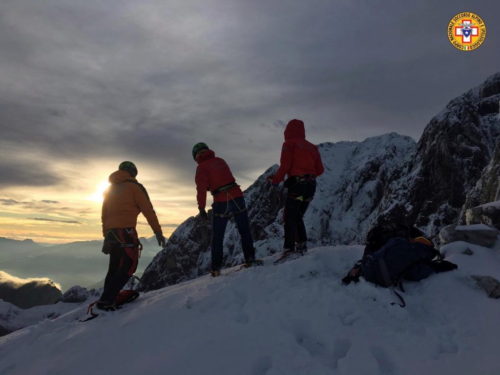 Ricerche in Presolana - Foto FB CNSAS