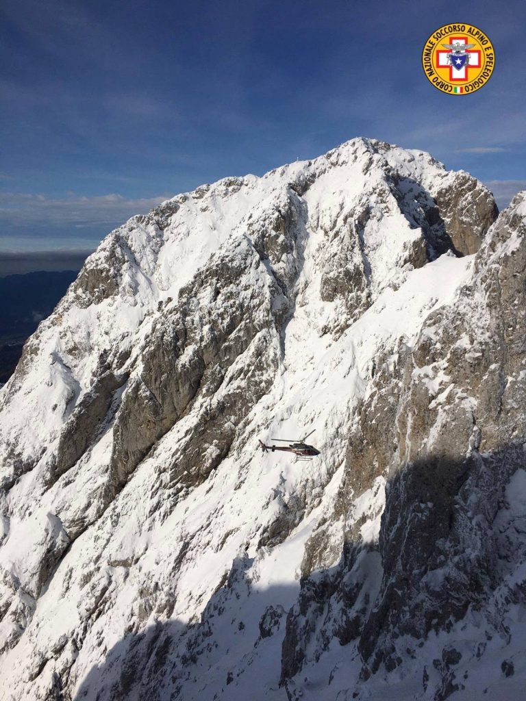 Ricerche in Presolana - Foto FB CNSAS