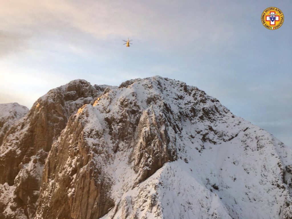 Ricerche in Presolana - Foto FB CNSAS