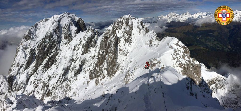 Ricerche in Presolana - Foto FB CNSAS