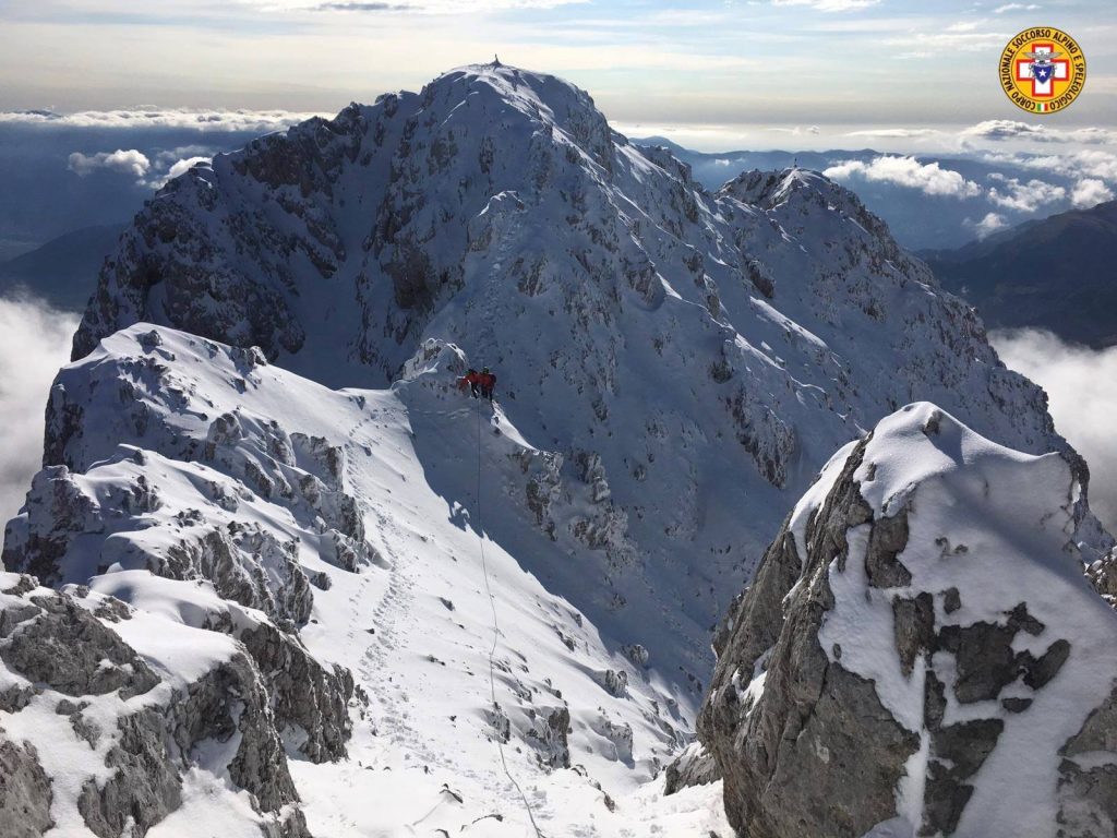 Ricerche in Presolana - Foto FB CNSAS