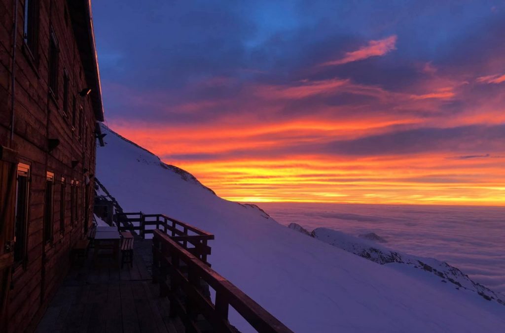 capanna gnifetti, monte rosa