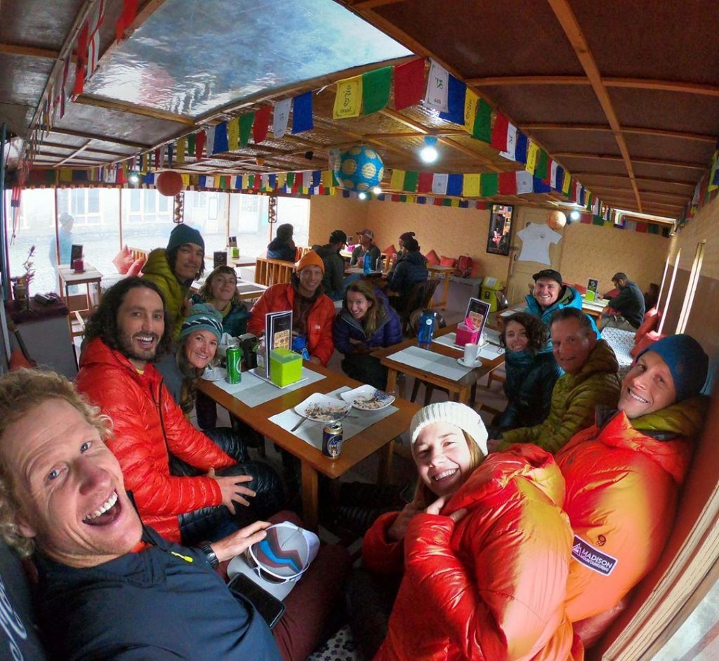 Il team del 2019 a Lobuche - Foto Instagram Tim Emmett