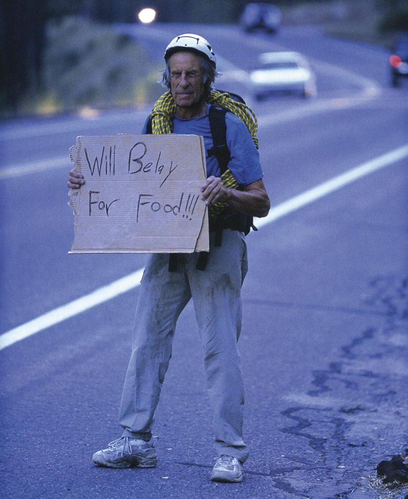 Uno dei più celebri scatti di Fred Beckey