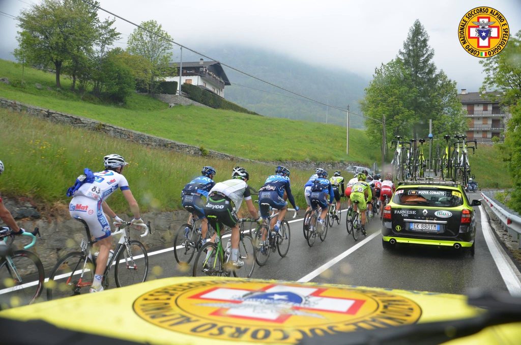 giro d'italia, soccorso alpino friuli