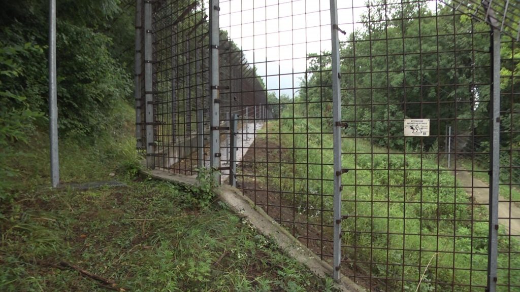 Un fermo immagine tratto da un video diffuso dalla Provincia di Trento mostra il Centro Casteller, a sud di Trento - Foto ANSA (US PROVINCIA DI TRENTO)