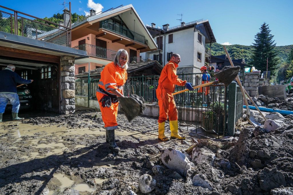 Danni a Limone Piemonte - ANSA/TINO ROMANO