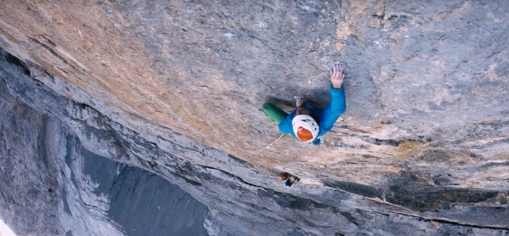 Silvan Schüpbach sul passaggio chiave. Foto Actiontalk TV