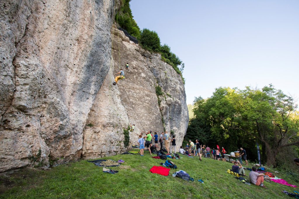 La falesia dimenticata. Foto Dolomiti Open