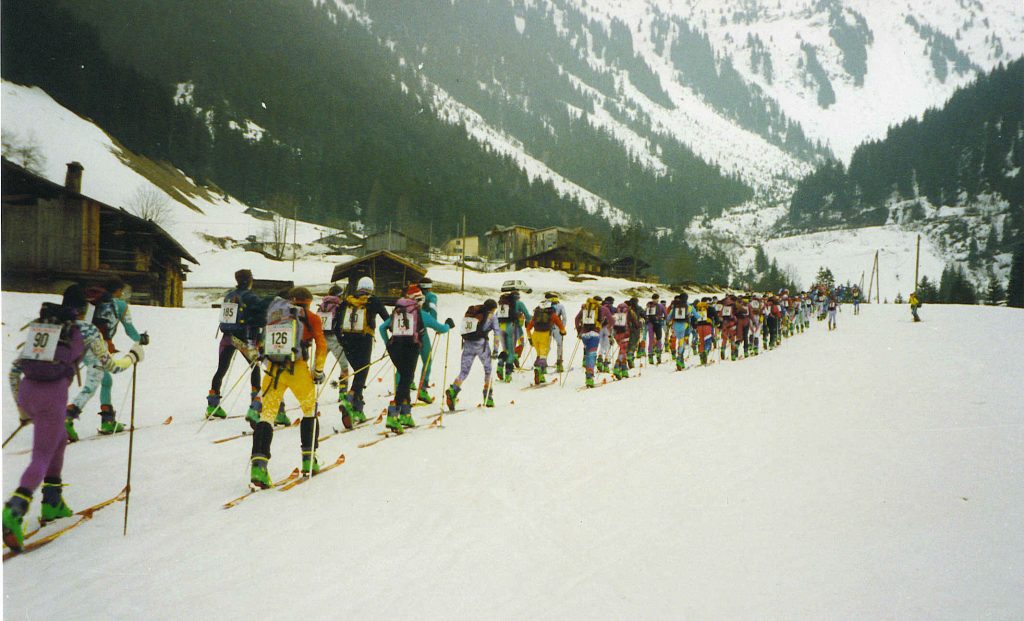 Pierra Menta 1991. Foto archivio Dynafit