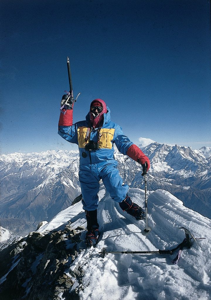 Vetta del Dhaulagiri. Foto @ Mémorial Erhard Loretan FB