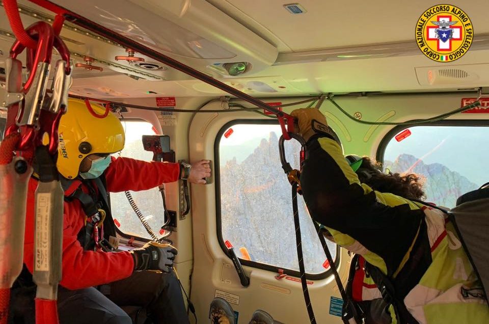 gran sasso, soccorso alpino