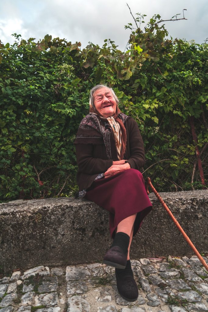 Una simpatica signora molisana. Foto Sara Furlanetto/Va