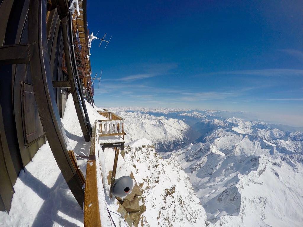Vista dalla Capanna - Foto FB Rifugi Monterosa
