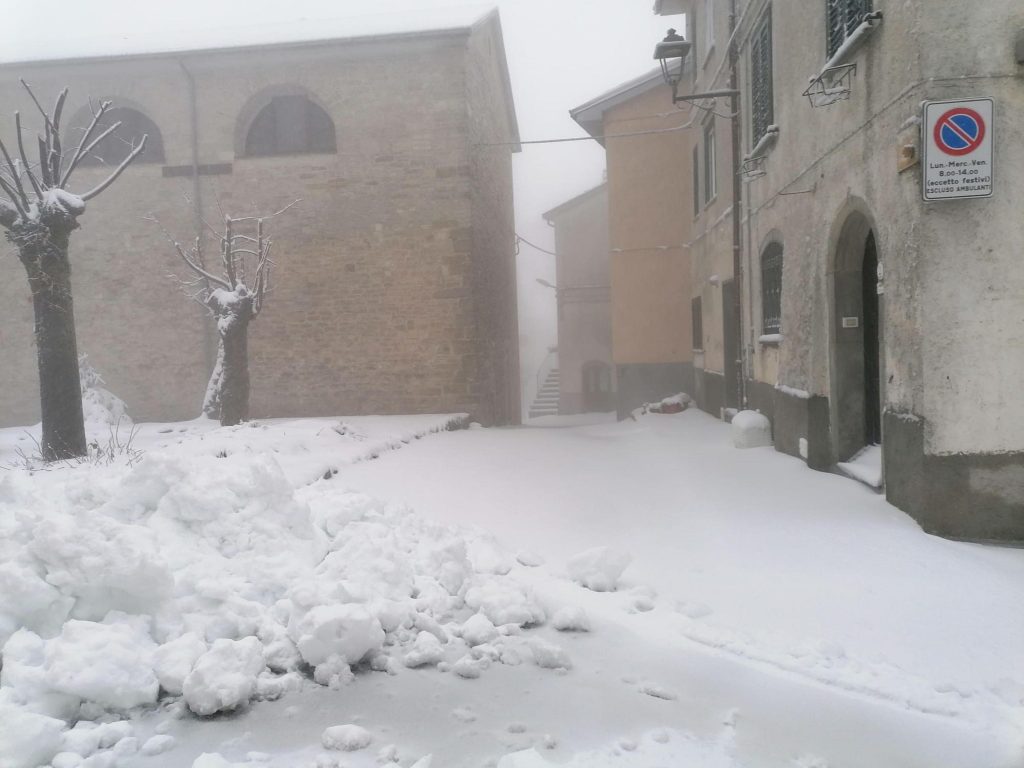 Neve a Capracotta (IS) - ANSA/NEVE APPENNINO