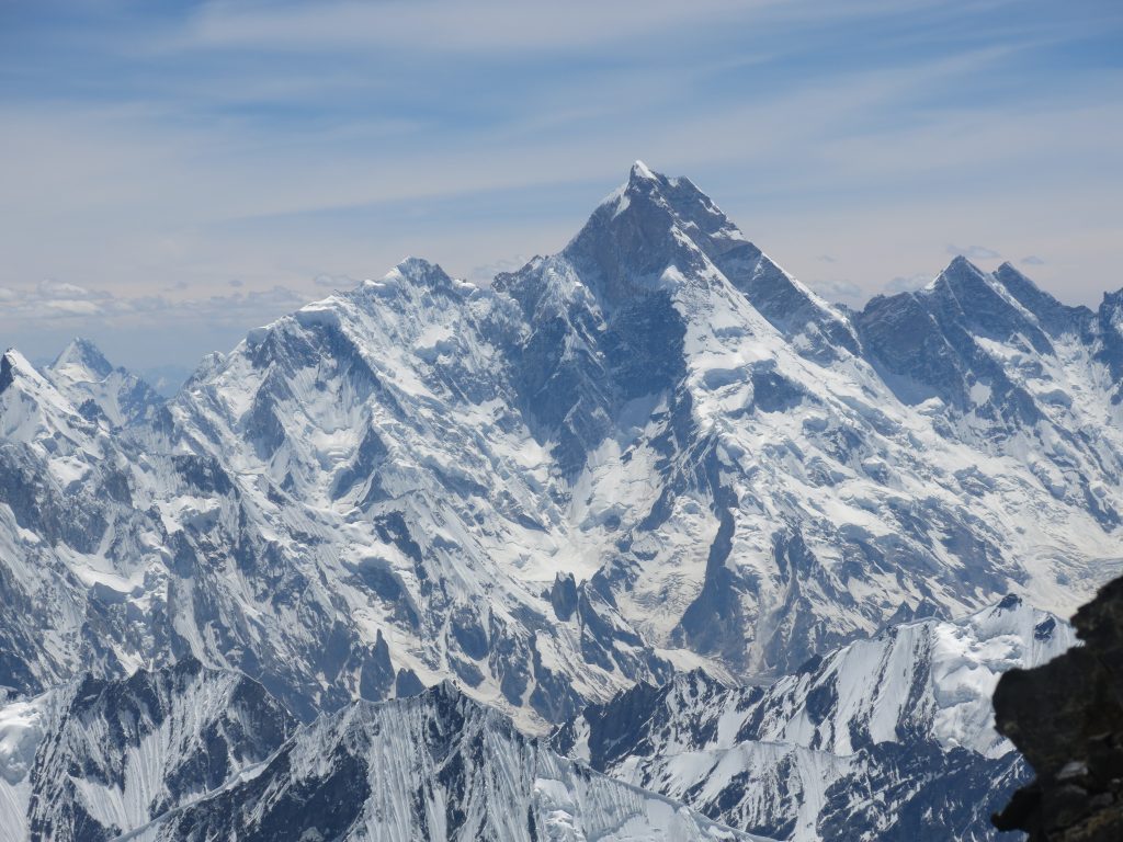 Il Broad Peak visto dal K2, altezza camino bill