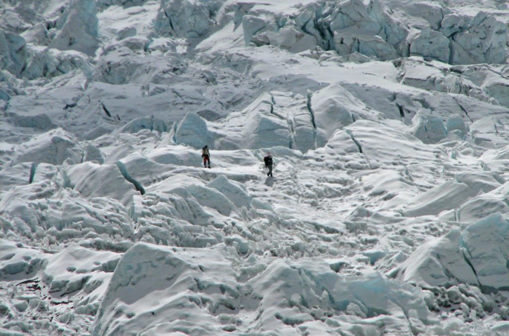 khumbu icefall, everest