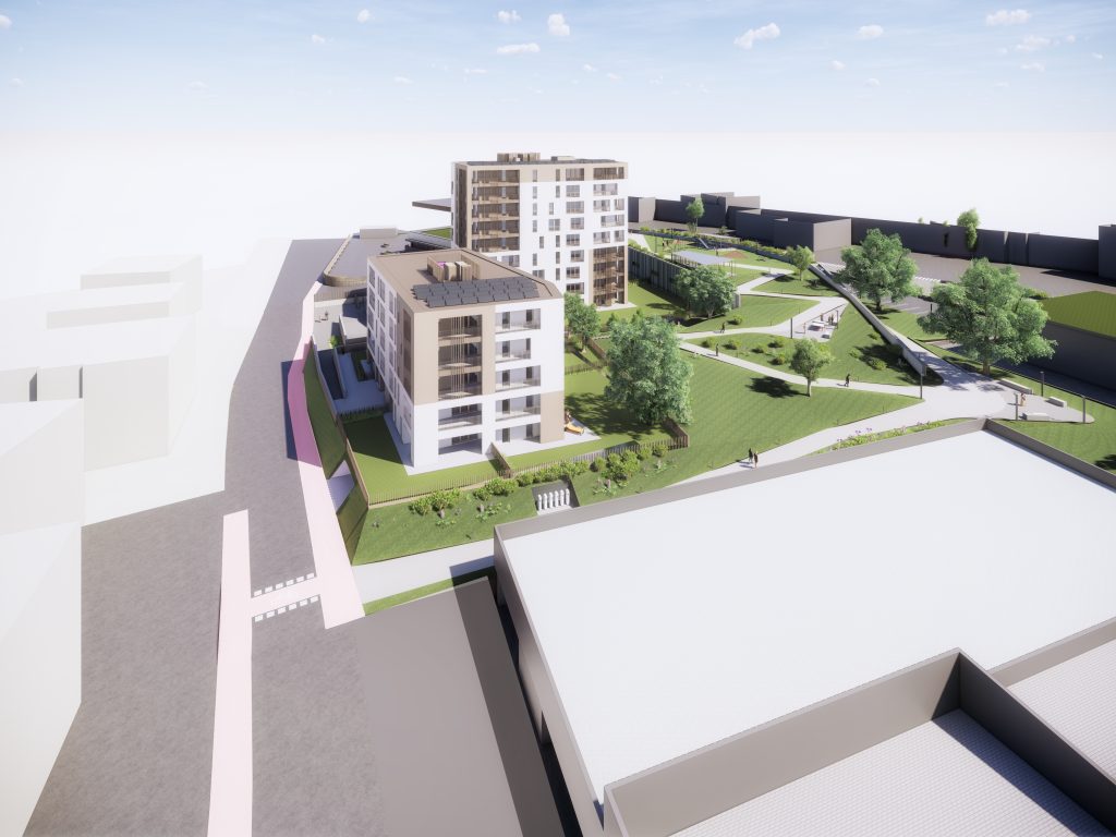 Progetto social housing a Rovereto - @KREJ architecture+engineering srl