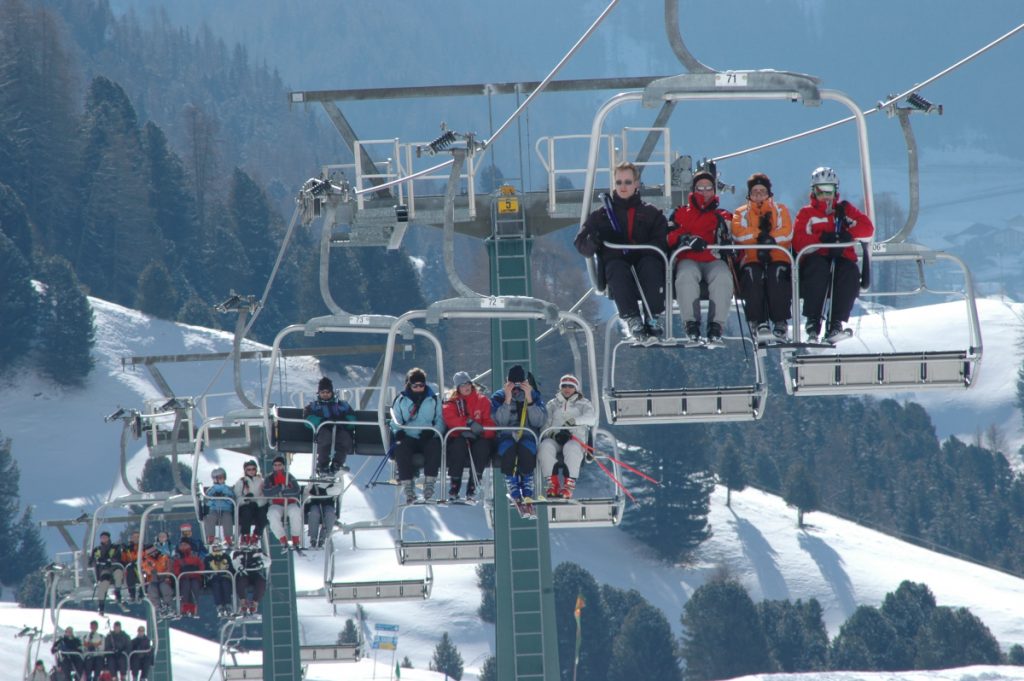 Seggiovia in Val Gardena