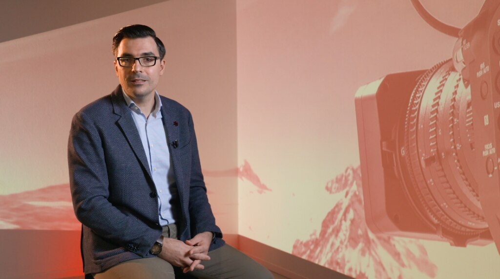 Il ricercatore della Fondazione Museo Storico del Trentino Michele Toss - Foto TFF