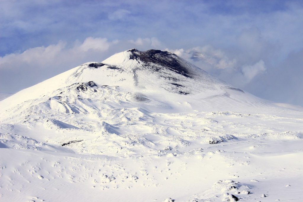 inverno, etna