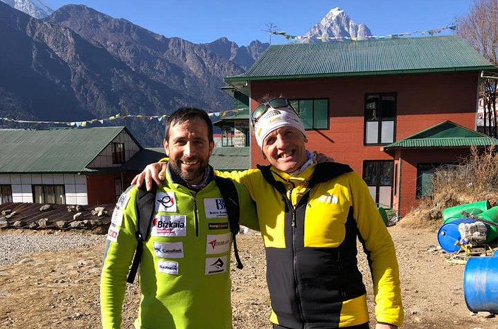 Alex Txikon e Simone Moro in Nepal
