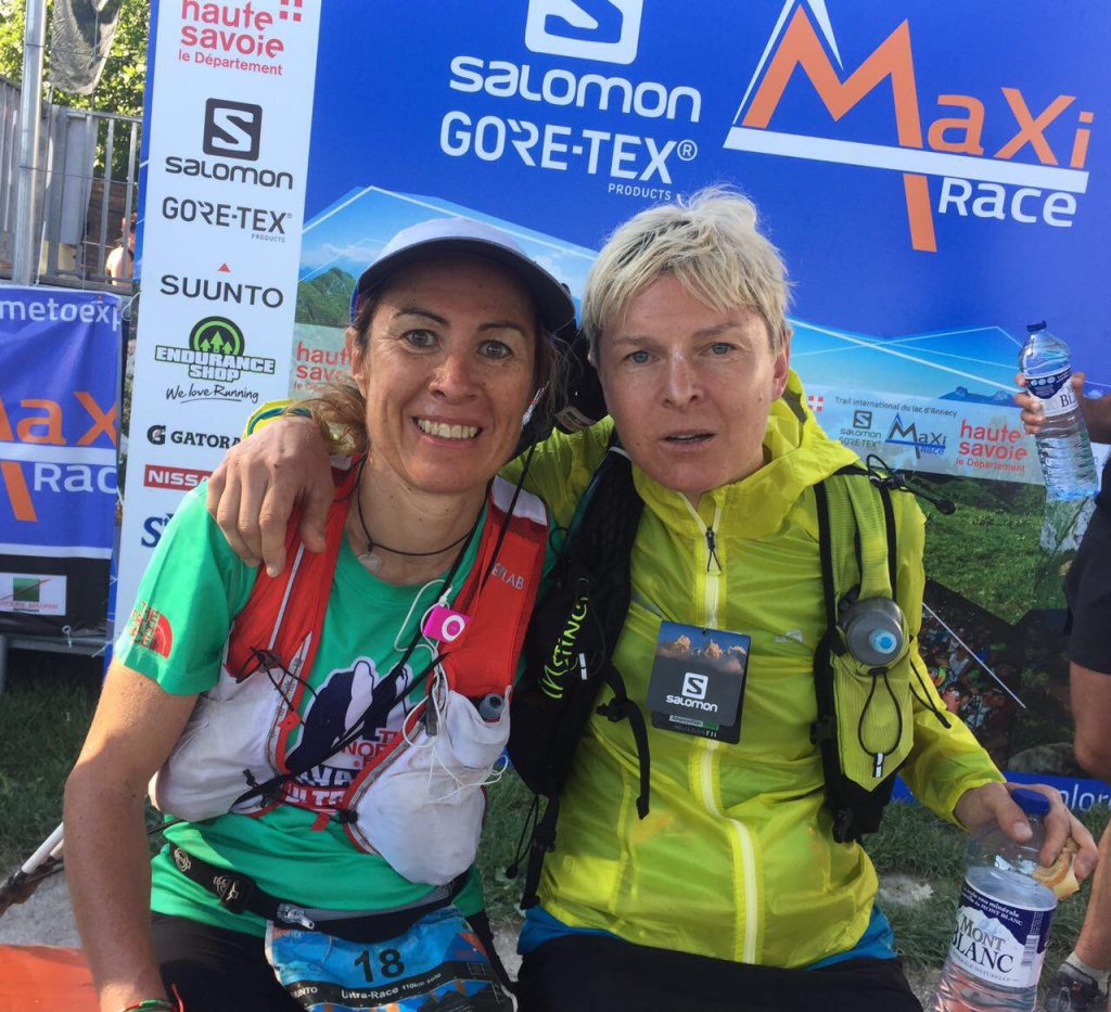 Con Francesca Canepa. Foto @ Francesca Canepa