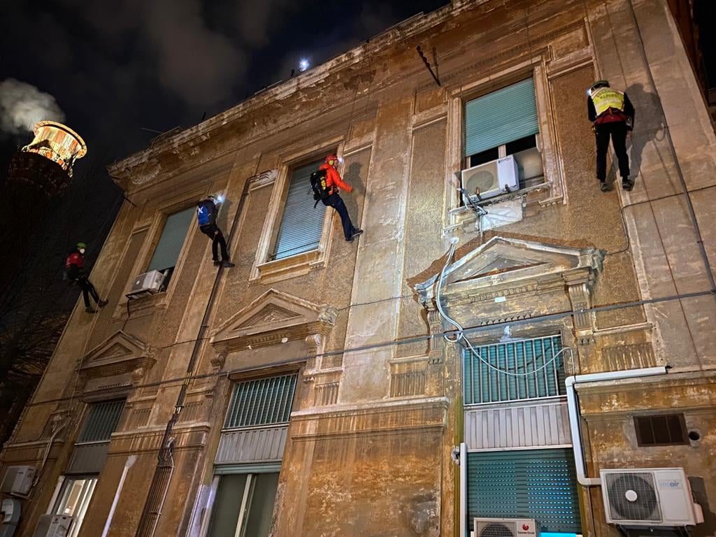 Prove tecniche CNSAS Lazio - Foto FB CNSAS