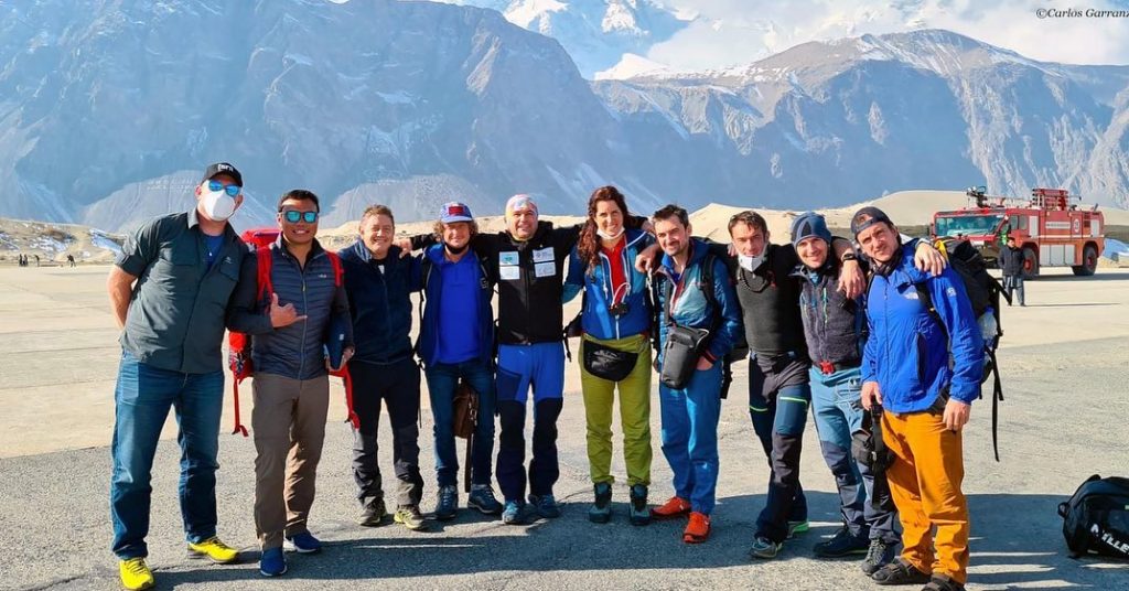 La squadra Seven Summit