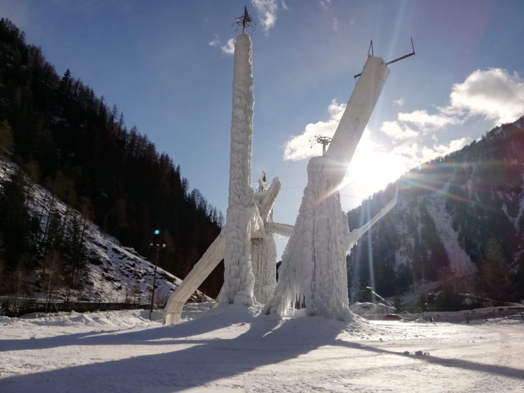 Torre di ghiaccio di Corvara