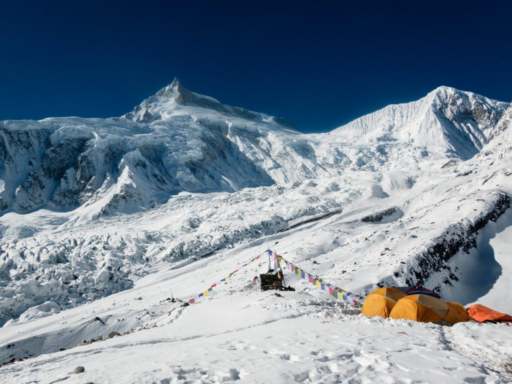 Inverno 18/19, campo base Manaslu 