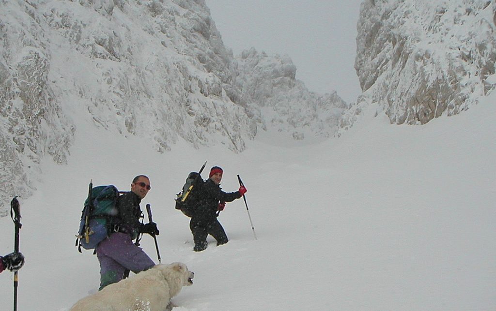 Terminillo, Canalone Centrale, foto Luca Mazzoleni