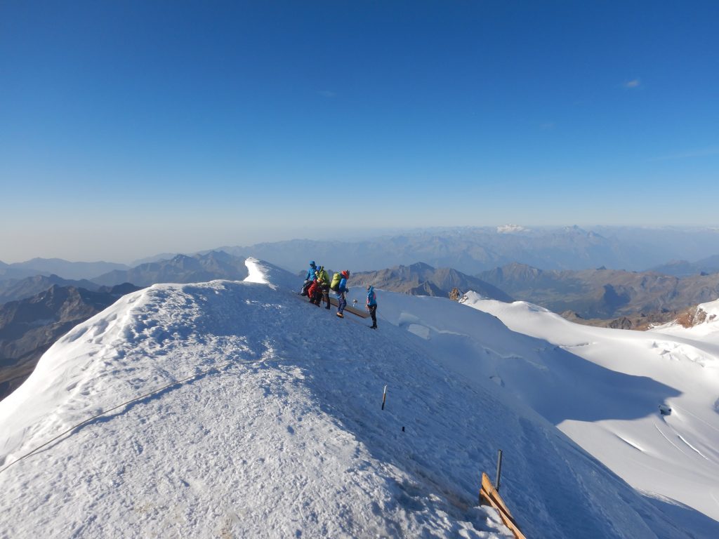 Monte Rosa - Misurazioni Georadar Punta Gnifetti - Foto UniTo