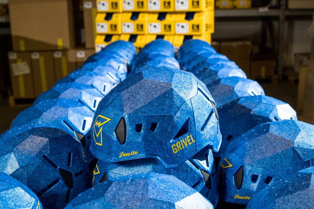 Caschi Grivel. Foto Lorenzo Belfrond