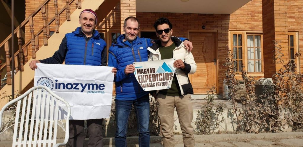 Zoltan Szlankó e Alex Goldfarb arrivati a Skardu in Pakistan