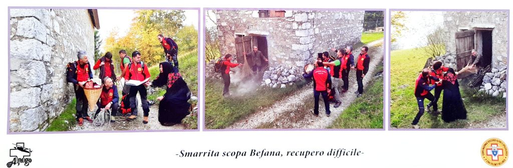 Il ricordo di qualche anno fa del CNSAS Veneto - Foto FB CNSAS Veneto