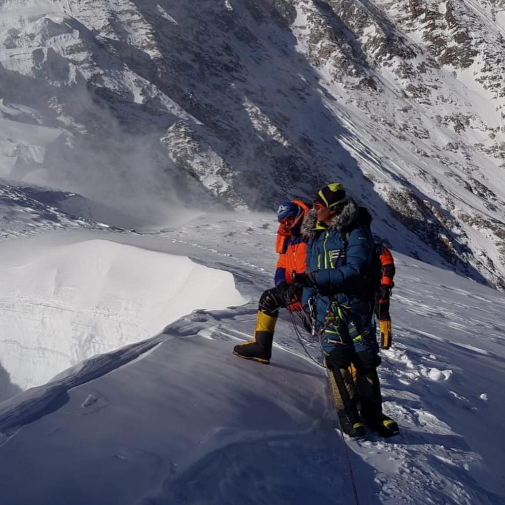 Durante la scorsa rotazione. Foto @ Alex Txikon 