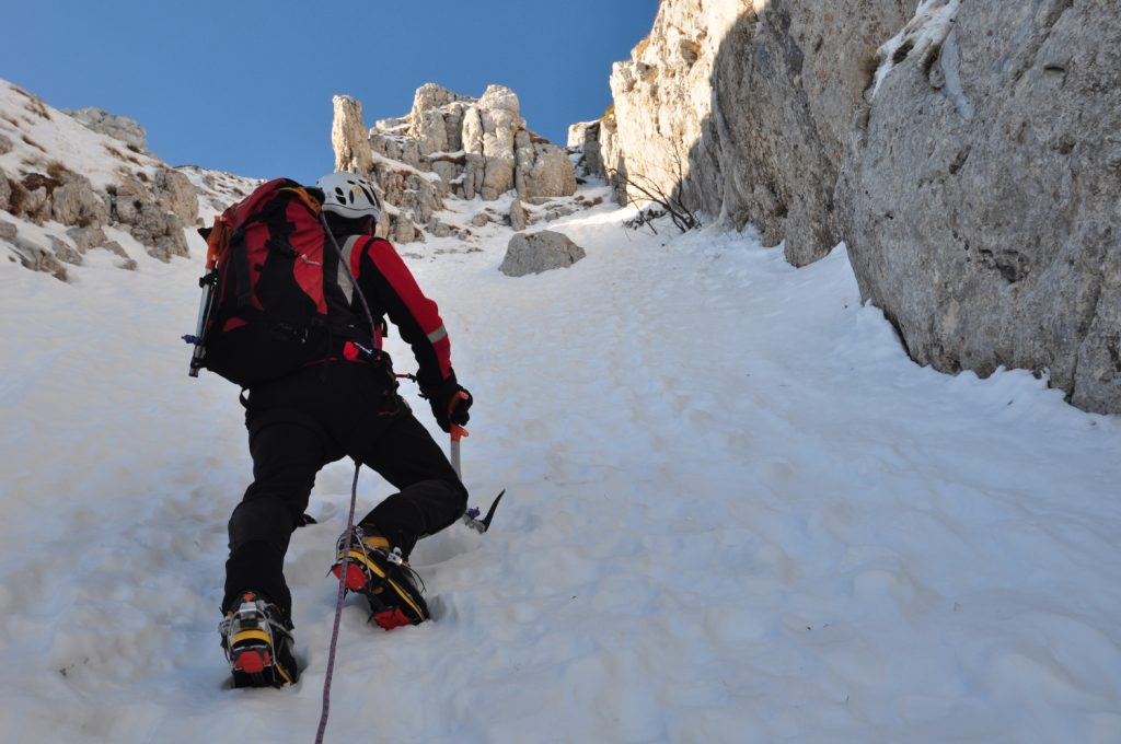 Alpinismo invernale al Terminillo