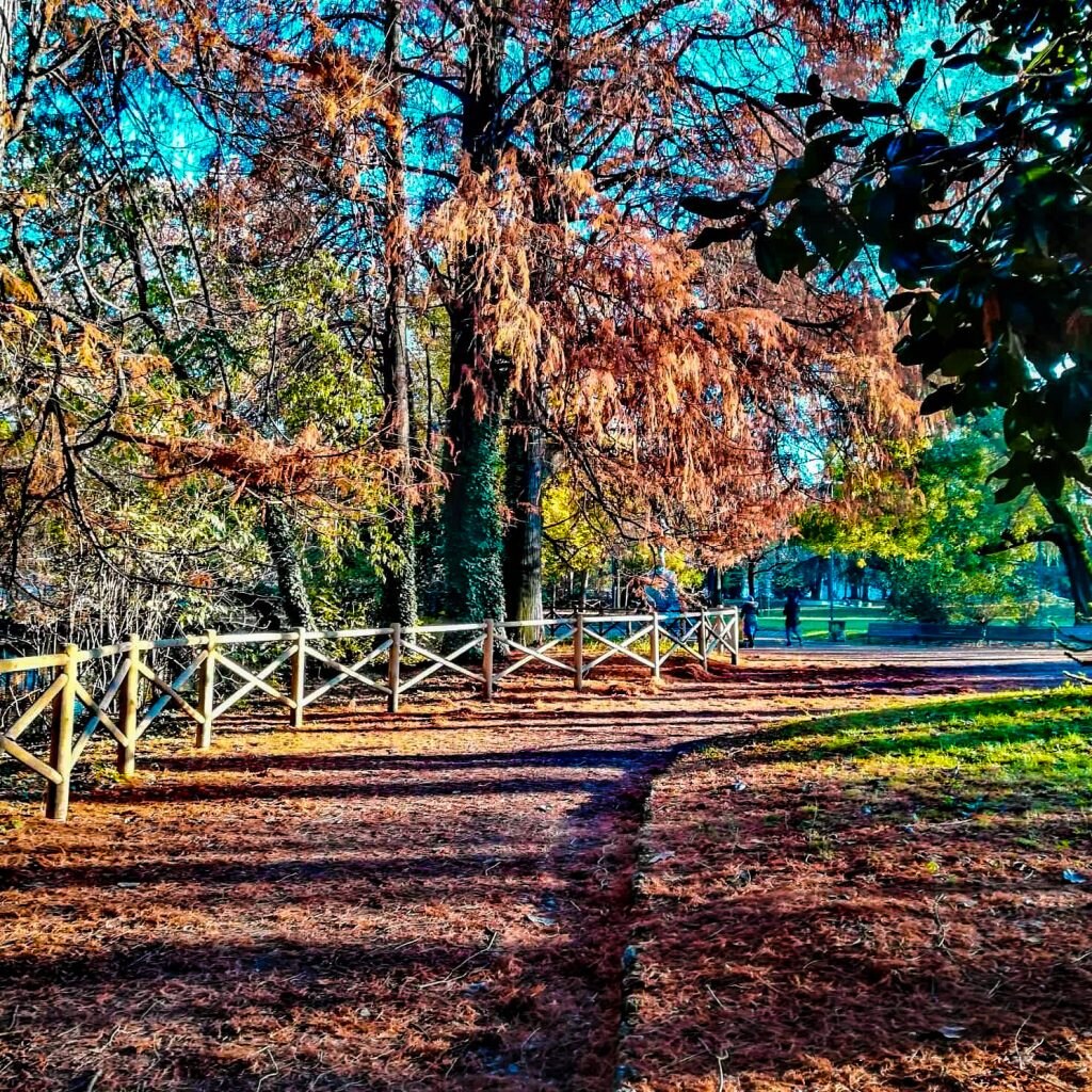 Giardini Pubblici Indro Montanelli in veste autunnale - Foto Ivan Stesso @Wikimedia Commons