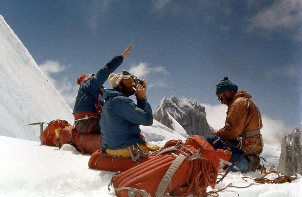 I Ragni al Cerro Torre. Foto archivio Gruppo Ragni della Grignetta