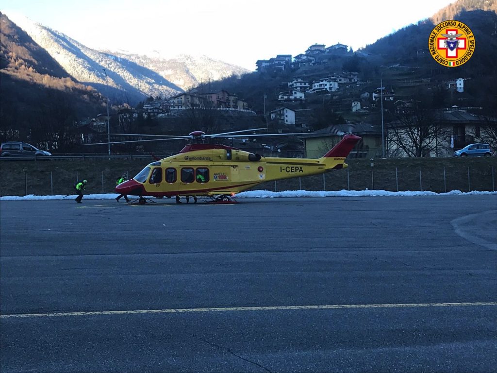 Soccorsi Val Camonica - foto CNSAS Lombardia