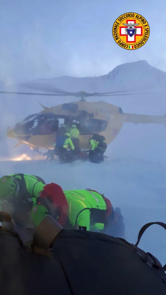 Soccorsi Val Camonica - foto CNSAS Lombardia