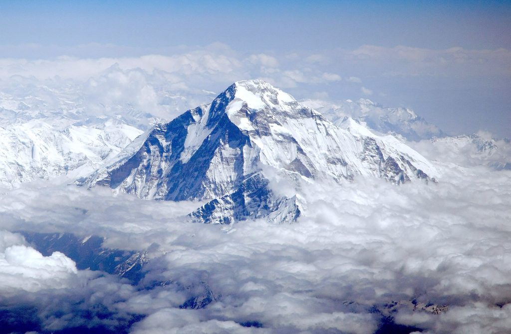 Il Dhaulagiri in un
