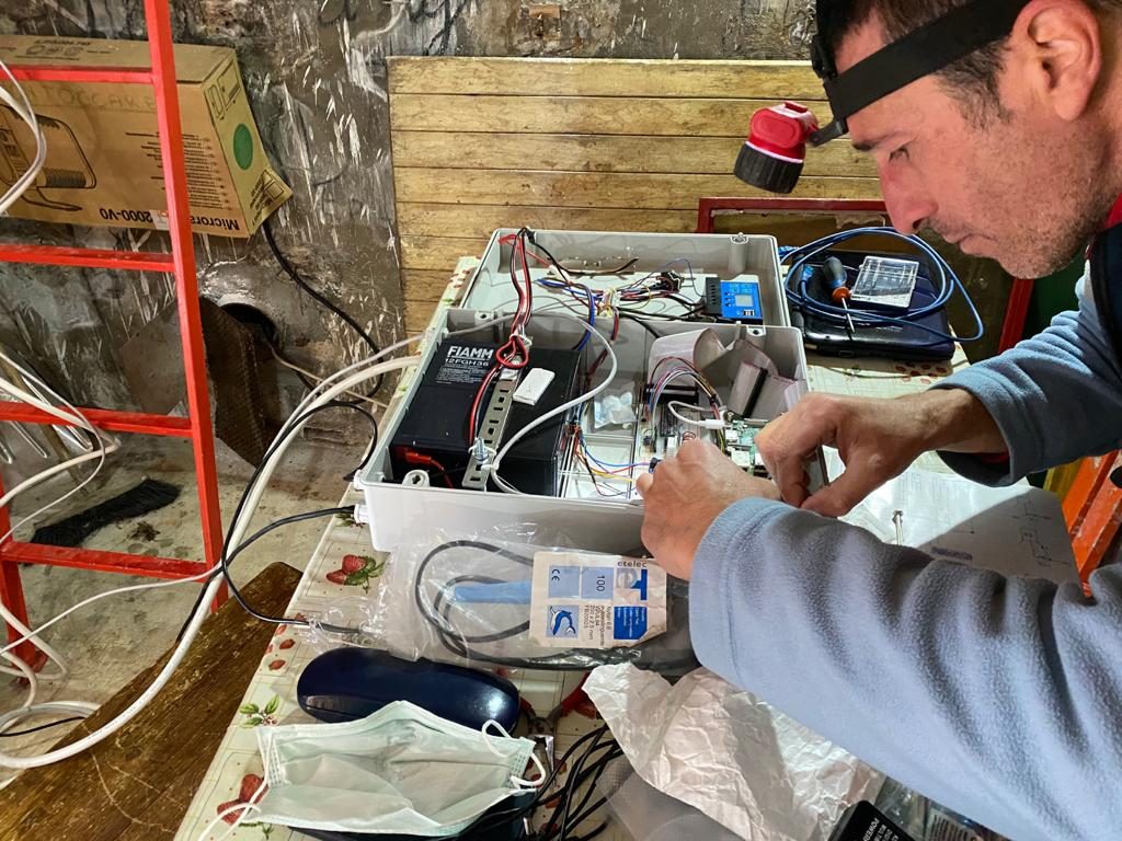 Test delle strumentazioni - Foto Sapienza Università di Roma