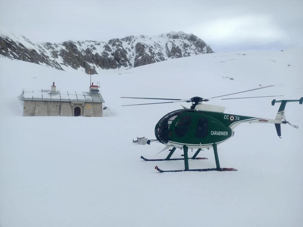 Al lavoro sul Gran Sasso - Foto Sapienza Università di Roma
