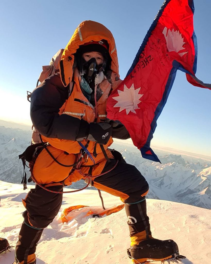 Pemchhiri Sherpa. Team Nirmal Purja