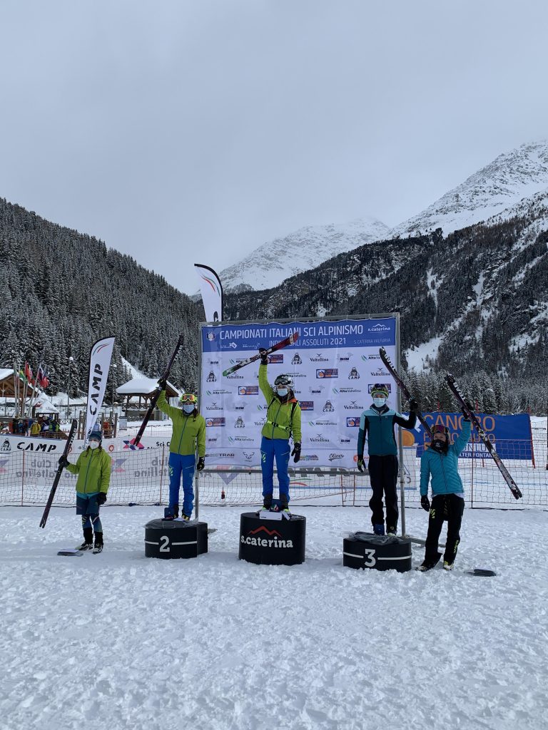 Podio Femminile - Foto Sci Club Alta Valtellina