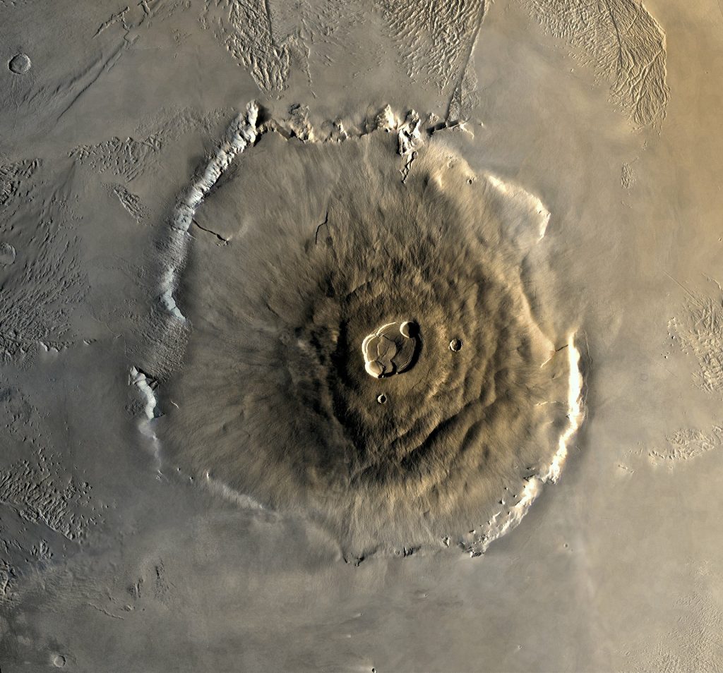Olympus Mons, Marte - Foto WikiImages @Pixabay