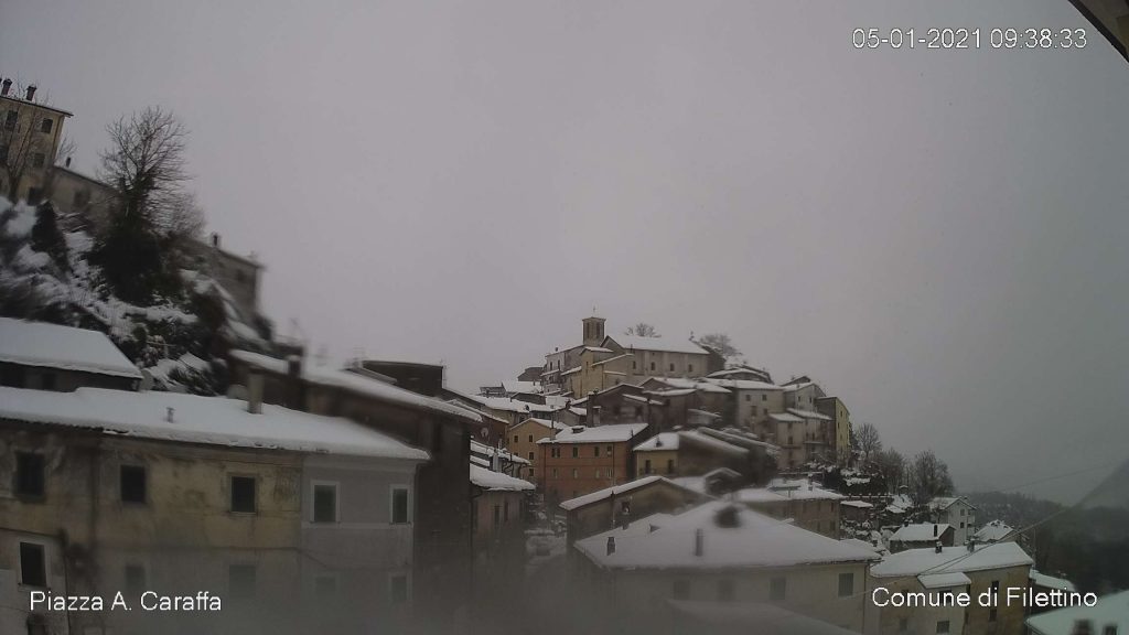 Filettino 5.01.2021 - Webcam Meteo Filettino