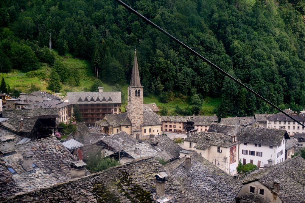 Il paese di Alagna Valsesia. Foto @ Shutterstock